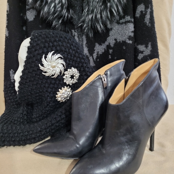 Leather Booties 9 - Picture 9 of 9